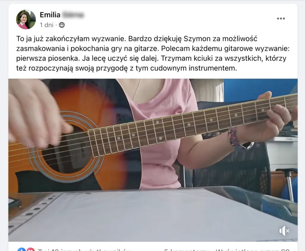Zdjęcie Jak anioła głos akordy - naucz się grać ulubioną piosenkę łatwo