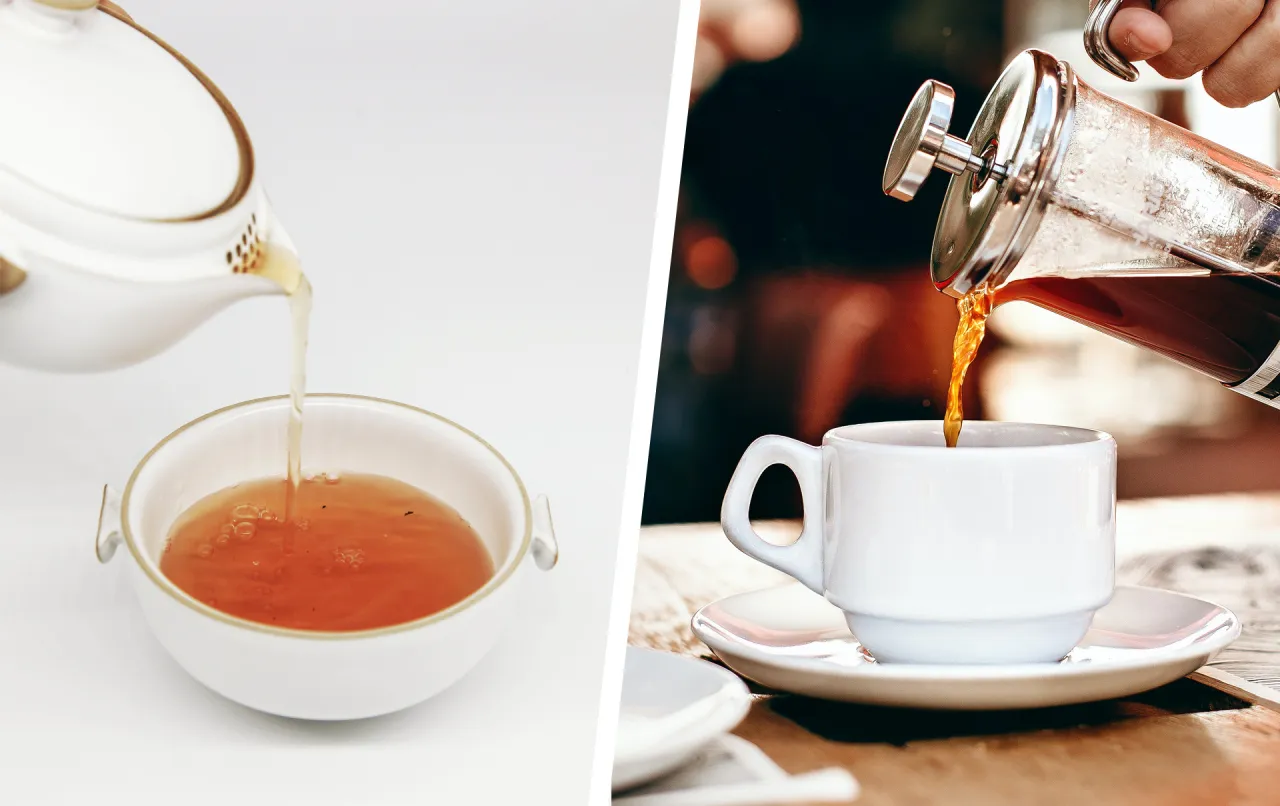 Zdjęcie Kaffee oder schwarzer Tee: Welcher hat tatsächlich mehr Koffein?