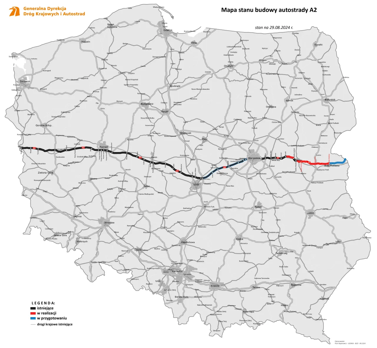 Zdjęcie Która polska autostrada będzie po ukończeniu najdłuższa? A2 czy A4?