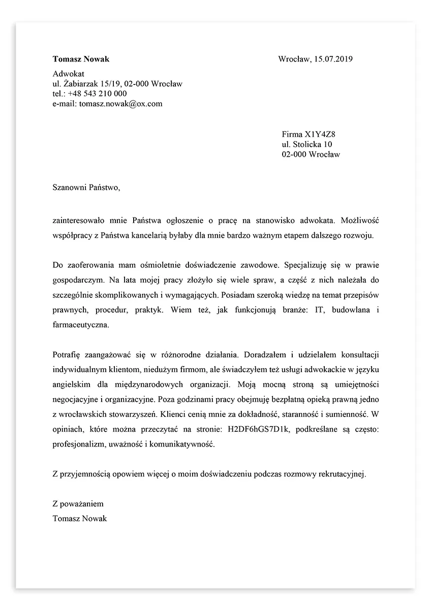 Zdjęcie Jak poprawnie zaadresować pismo do adwokata? Poznaj zasady