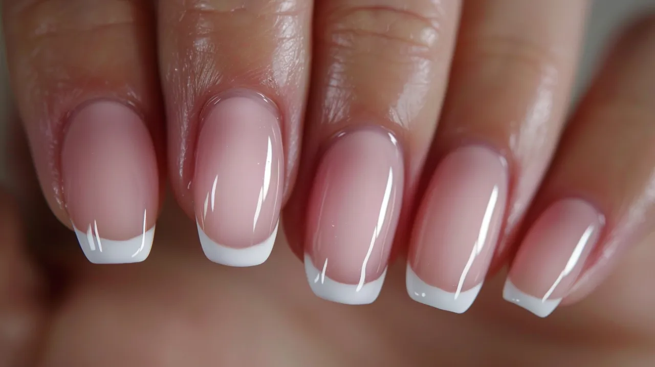 Zdjęcie Biały żel do frencha - Klasyka francuskiego manicure'u na Twoich paznokciach