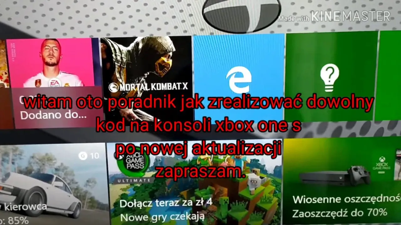 Zdjęcie Jak aktywować kod gry na Xbox One - proste kroki bez problemów