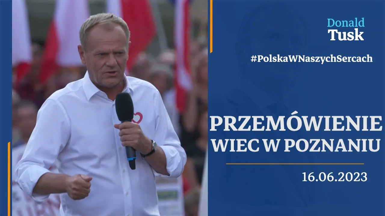 Zdjęcie Kiedy Tusk w Poznaniu - co się naprawdę wydarzyło na wiecu?