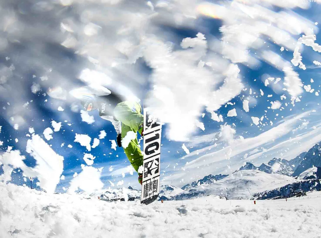 Zdjęcie Gdzie na snowboard w Alpy? Odkryj najlepsze stoki i warunki