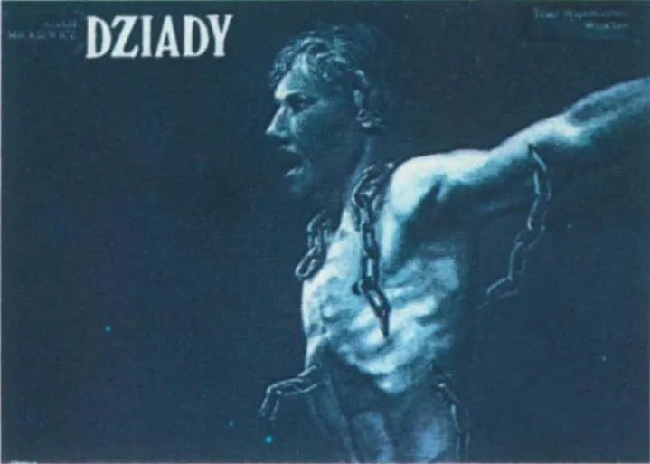 Zdjęcie Plakaty teatralne do Dziadów - symbolika i historia spektaklu