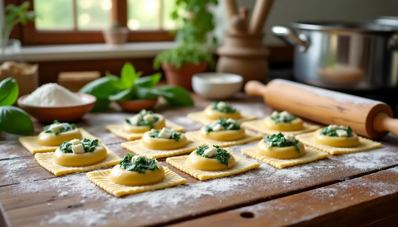 Zdjęcie P&acirc;tes &agrave; ravioles pr&ecirc;tes : l'art de les sublimer (guide complet)