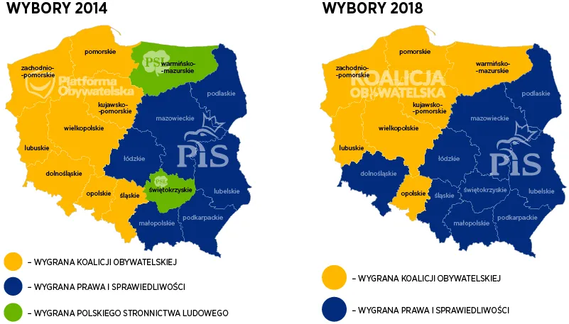 Zdjęcie Ile PiS jest u władzy w Polsce? Kluczowe regiony i wyniki wyborów