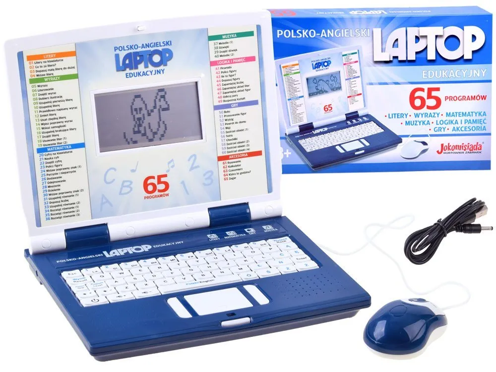 Zdjęcie Najlepsze laptopy dla dzieci jako zabawki - rozwój przez zabawę