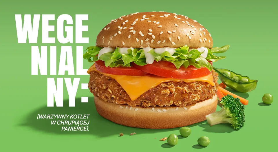 Zdjęcie Ile kosztuje veggie burger w McDonald's? Ceny, które zaskoczą!
