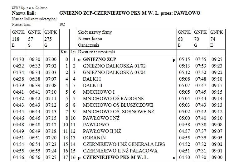 Zdjęcie Rozkład jazdy 194 - Sprawdź godziny kursowania i uniknij czekania