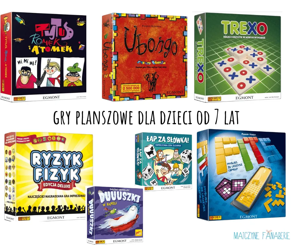 Zdjęcie Najlepsze gry planszowe dla 7-latka – ranking, które pokocha każde dziecko