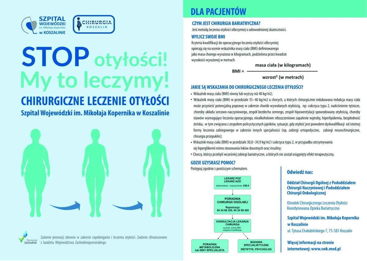 Zdjęcie Operacja bariatryczna od jakiego bmi: kluczowe kryteria kwalifikacji