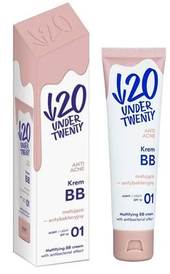 Zdjęcie Krem BB Under Twenty 01 czy 02? Która seria ukryje niedoskonałości lepiej