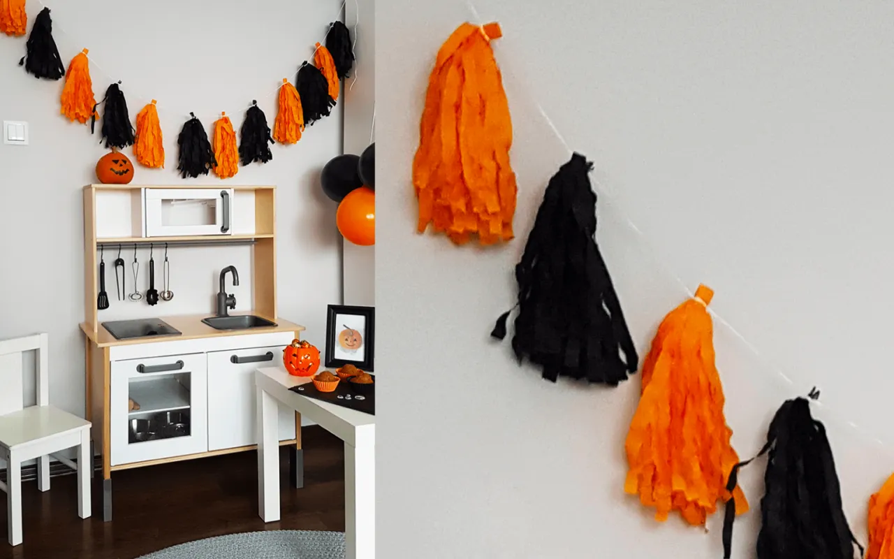Zdjęcie Twórz wyjątkowe girlandy Halloween DIY - proste pomysły i instrukcje