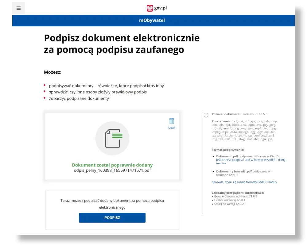 Zdjęcie Czy umowa podpisana profilem zaufanym jest ważna? Sprawdź, co musisz wiedzieć
