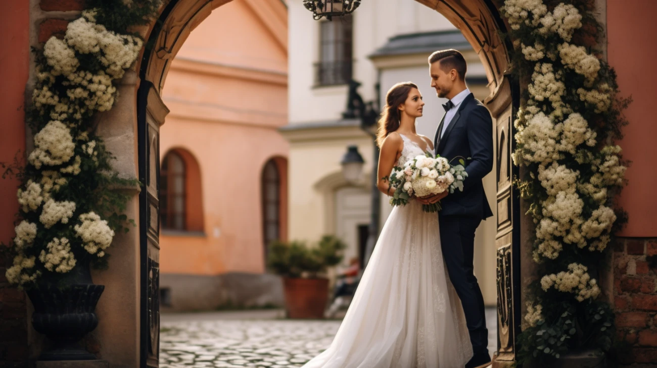 Wesele Iwony i Gerarda na zamku w Niepołomicach: bajkowy ślub.