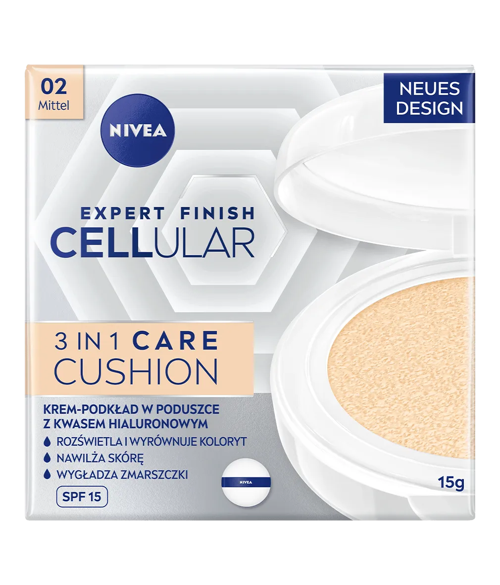 Zdjęcie Gdzie kupić Nivea podkład 3 w 1 02 Średni - najlepsze opcje dostępne