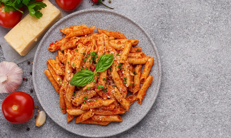 Zdjęcie Penne all'arrabbiata - łatwy przepis na pikantne danie włoskie
