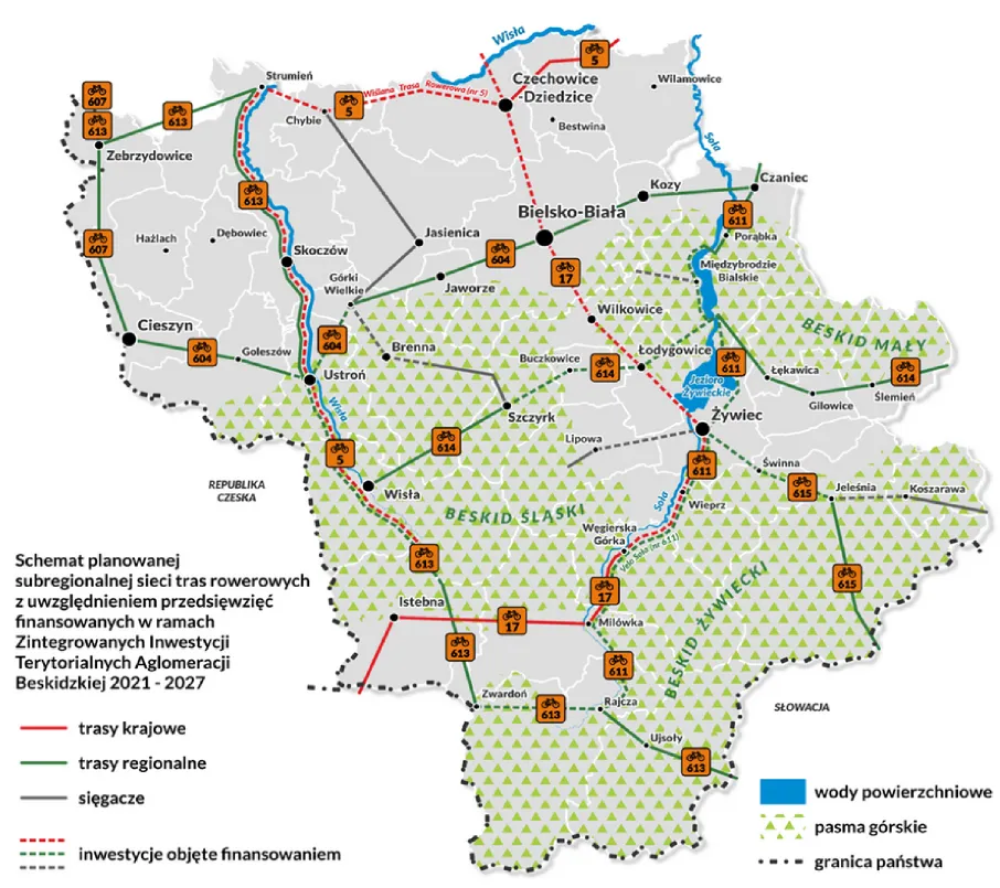 Zdjęcie Najlepsze trasy rowerowe wokół jeziora żywieckiego – odkryj wyjątkowe szlaki