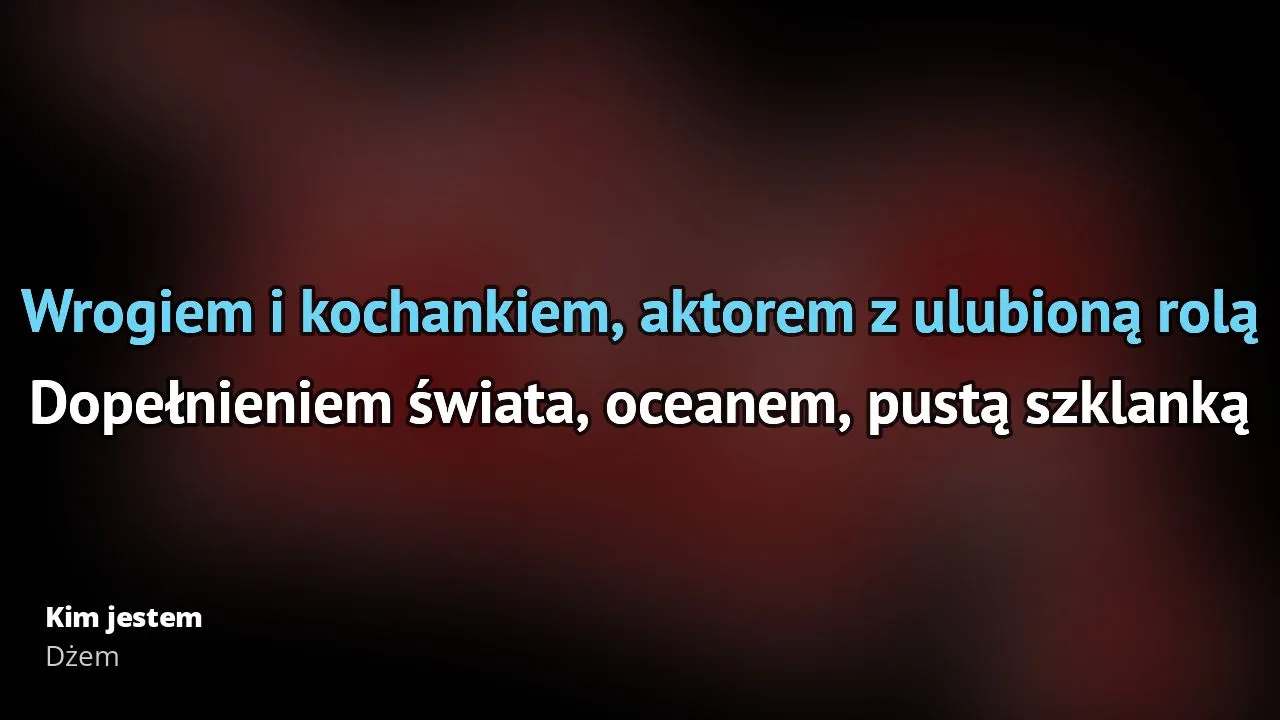 Zdjęcie Tekst piosenki KaeN Kim jestem: znaczenie i pełna analiza utworu