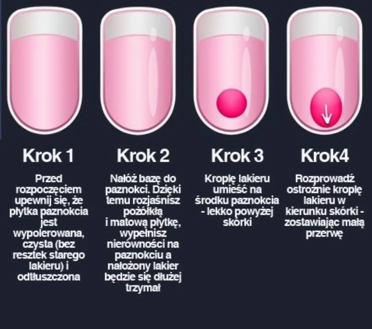 Zdjęcie Jak malować paznokcie francuski manicure: 7 prostych kroków