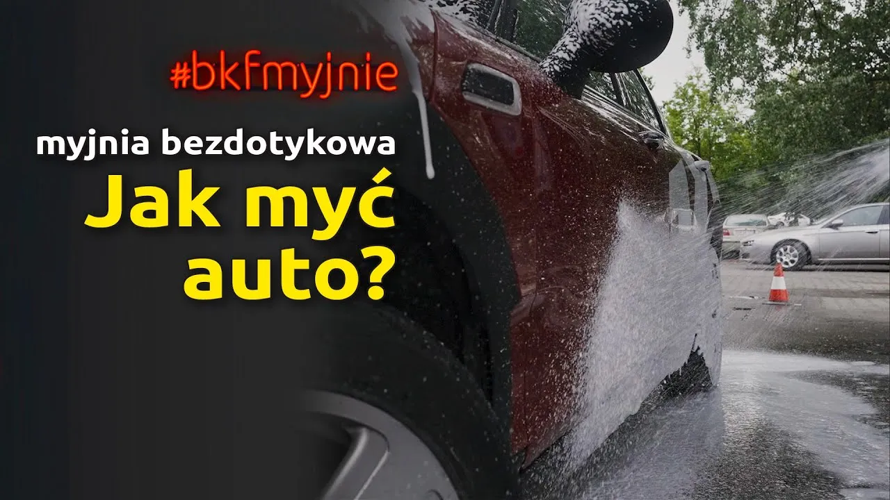 Zdjęcie Jak tanio umyć samochód na myjni bezdotykowej i zaoszczędzić pieniądze