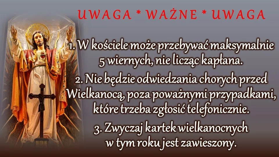 Zdjęcie Ogłoszenia i informacje z parafii Głożyny: aktualności dla wiernych