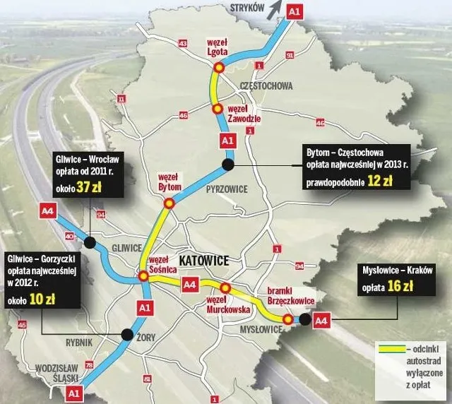 Zdjęcie Czy w wakacje autostrady są płatne? Sprawdź zmiany na A1 i inne trasy
