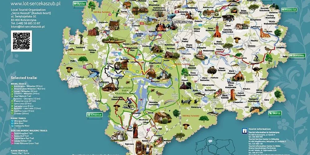Zdjęcie Mapa z atrakcjami turystycznymi: Twój klucz do idealnej podróży
