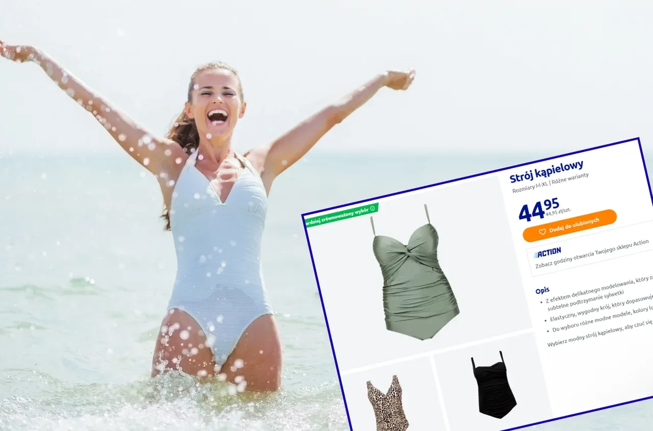 Zdjęcie Strój kąpielowy zakrywający niedoskonałości – poczuj się pewnie w plażowej stylizacji