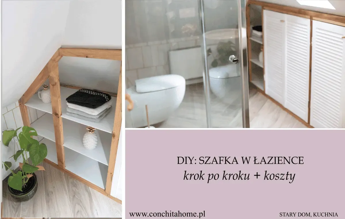 Zdjęcie Jak zrobić szafkę nad geberitem - proste kroki i materiały do DIY