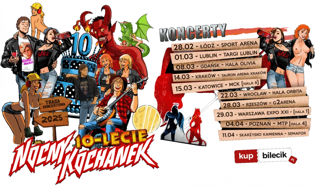 Zdjęcie Ile trwa koncert nocny kochanek? Odkryj, co musisz wiedzieć!