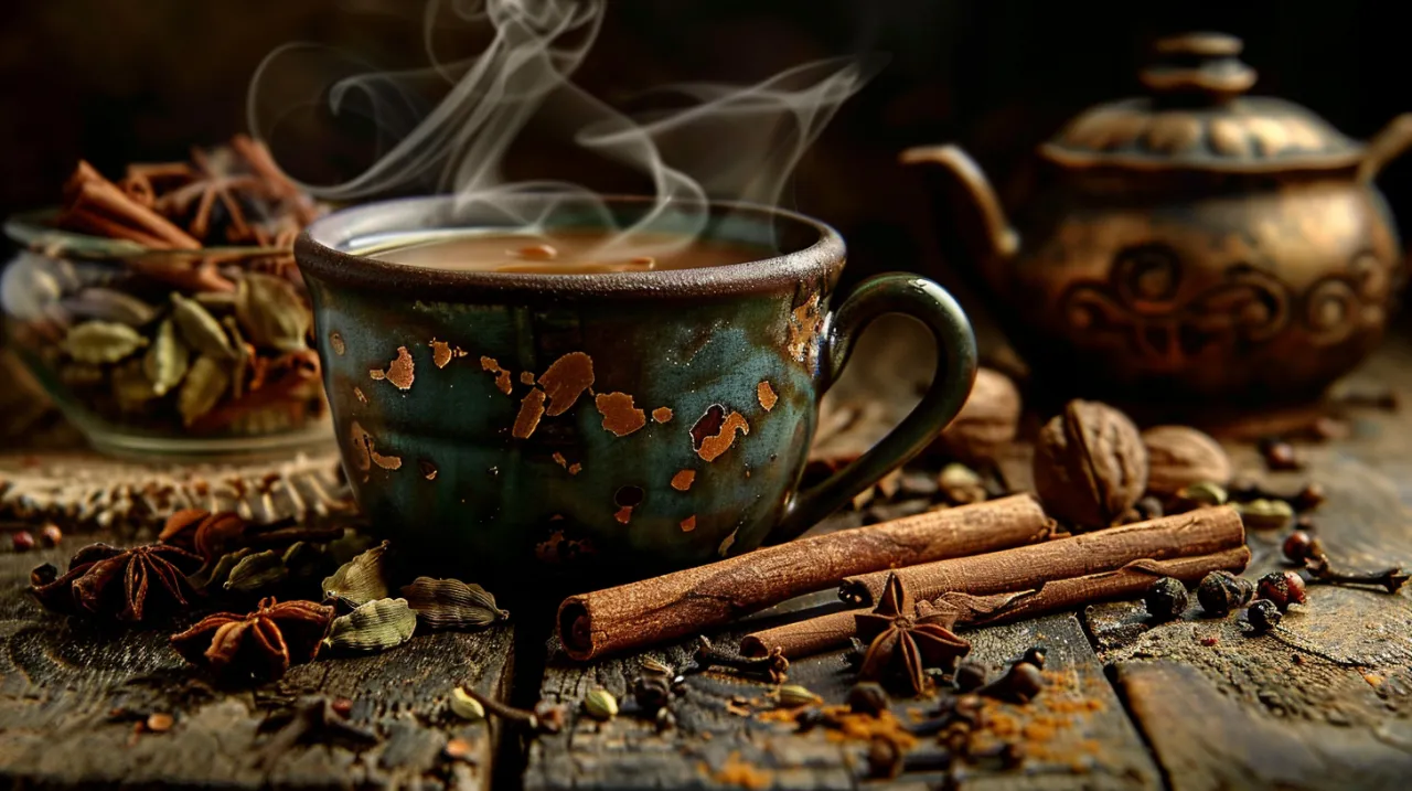 Zdjęcie Herbata Chai - aromatyczna uczta z przyprawami i czarną herbatą