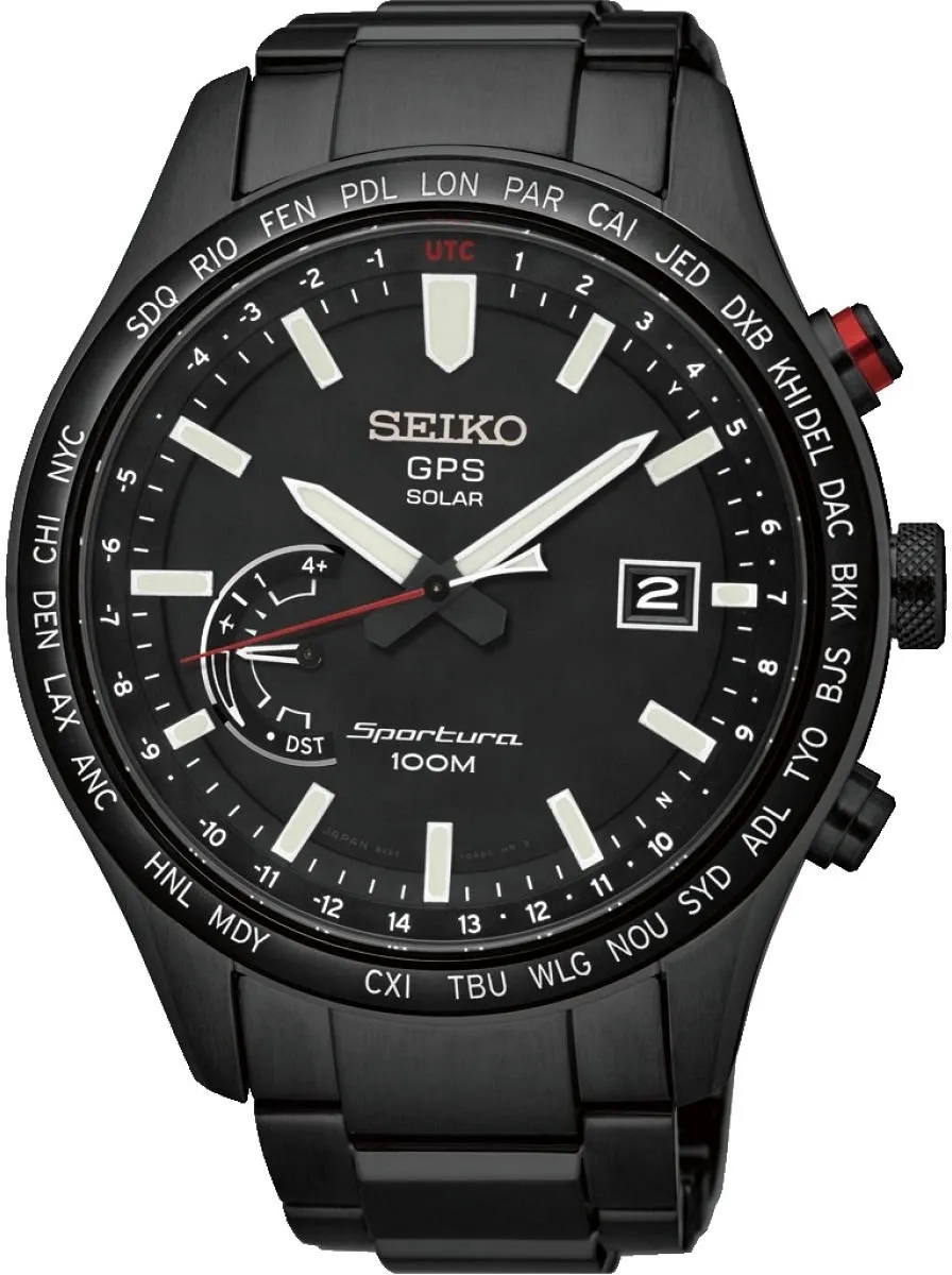 Zdjęcie Zegarek męski Seiko Solar Sportura GPS - sprawdź unikalne funkcje i modele