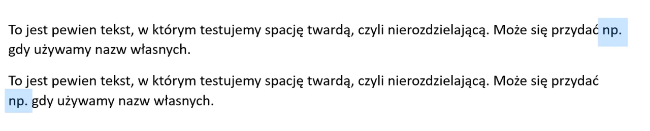 Zdjęcie Jak zrobić twardą spację w Wordzie i uniknąć problemów z formatowaniem