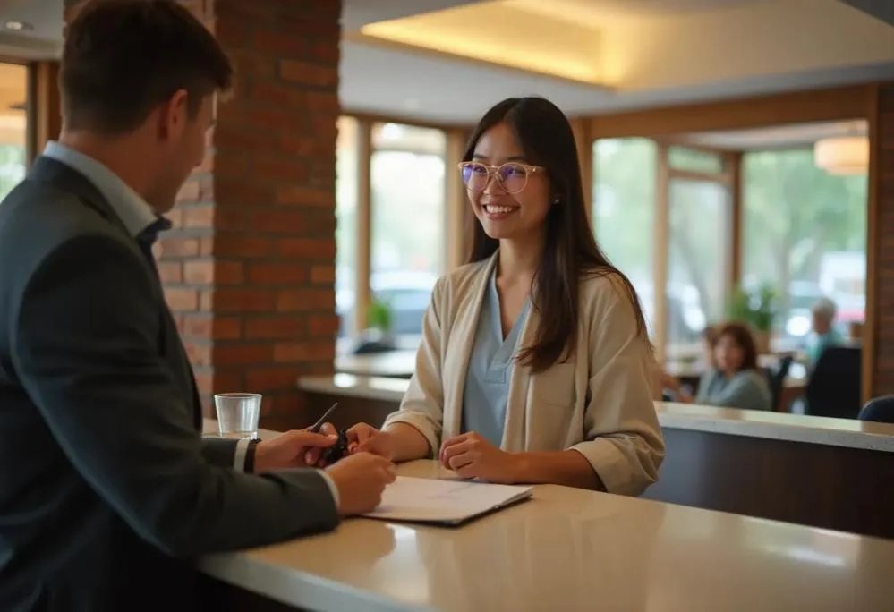 Zdjęcie Dowiedz się, czy hotel może żądać dowodu i jakie dane może spisać.