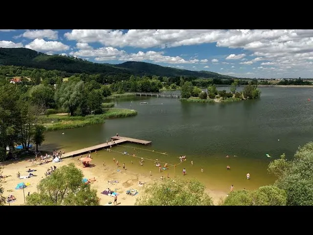 Zdjęcie Kamera na żywo ze Zbiornika Sudety w Bielawie: aktualny widok na jezioro