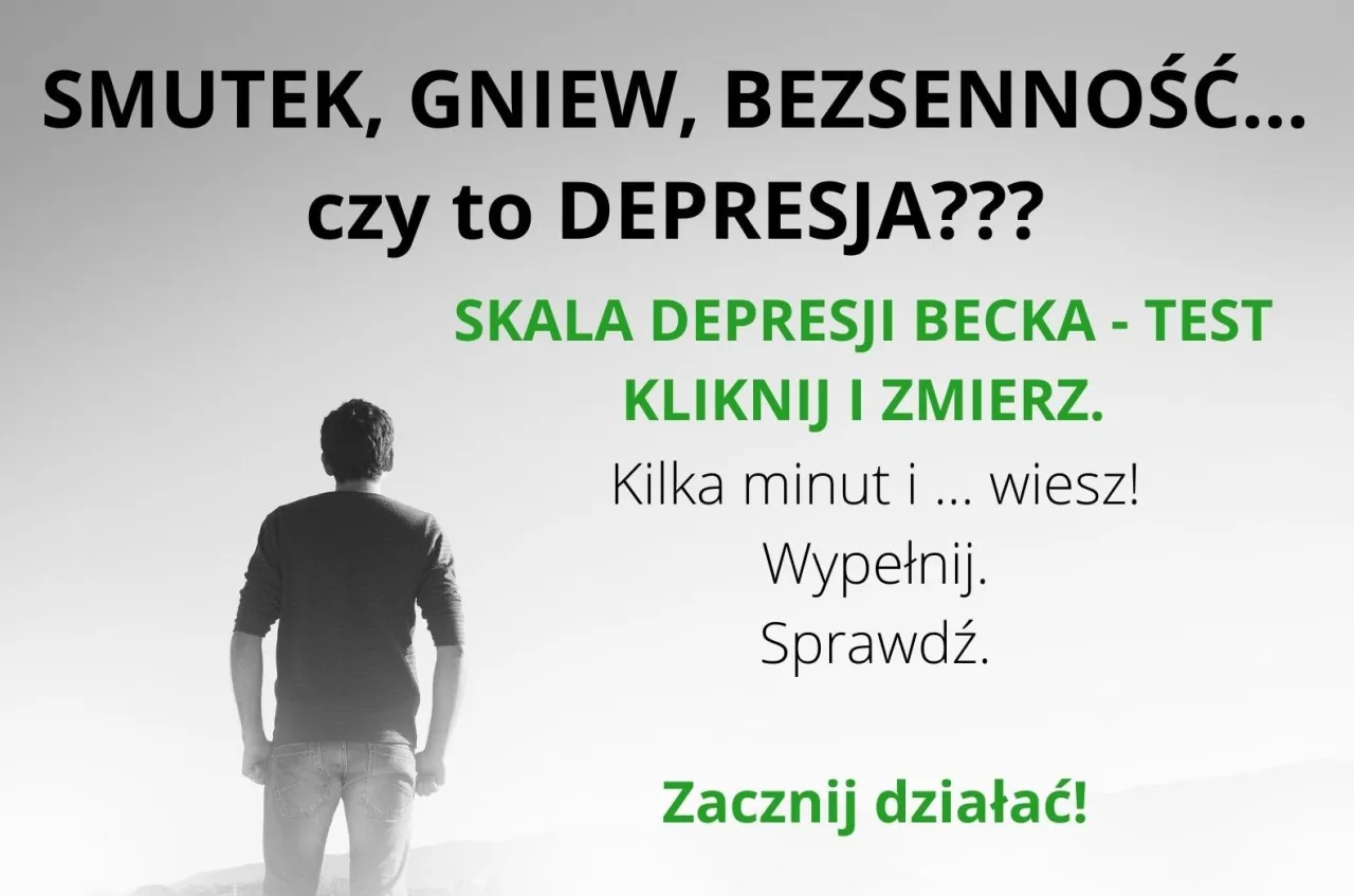 Zdjęcie Test czy masz depresję - jak rozpoznać objawy i uzyskać pomoc