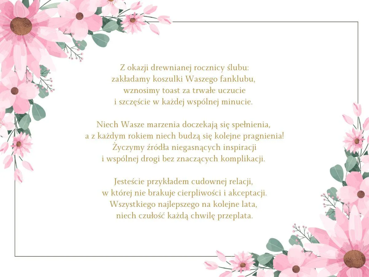 Zdjęcie Jakie życzenia na rocznicę ślubu? wzruszające, śmieszne i osobiste inspiracje