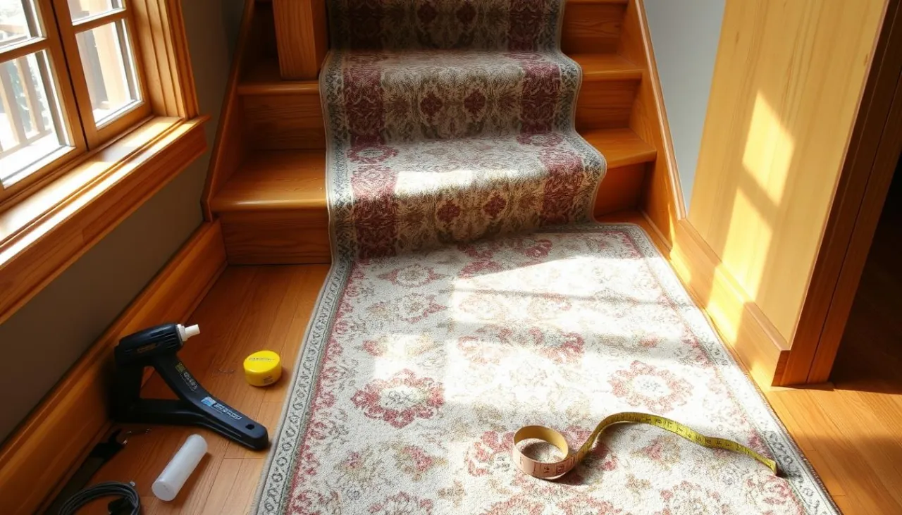 Zdjęcie Jak zamocować chodnik na schodach, aby uniknąć niebezpieczeństw?