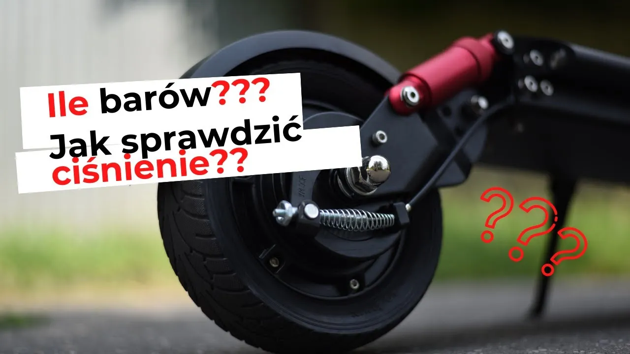 Zdjęcie Jakie ciśnienie w oponach hulajnogi? Poradnik bezpiecznej jazdy