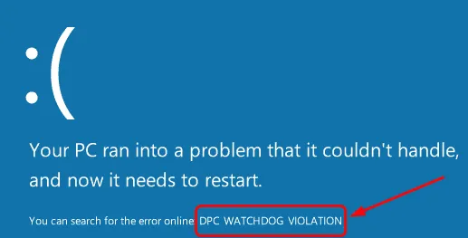 Zdjęcie Rozwiązanie problemu zegara watchdog w systemie Windows 10