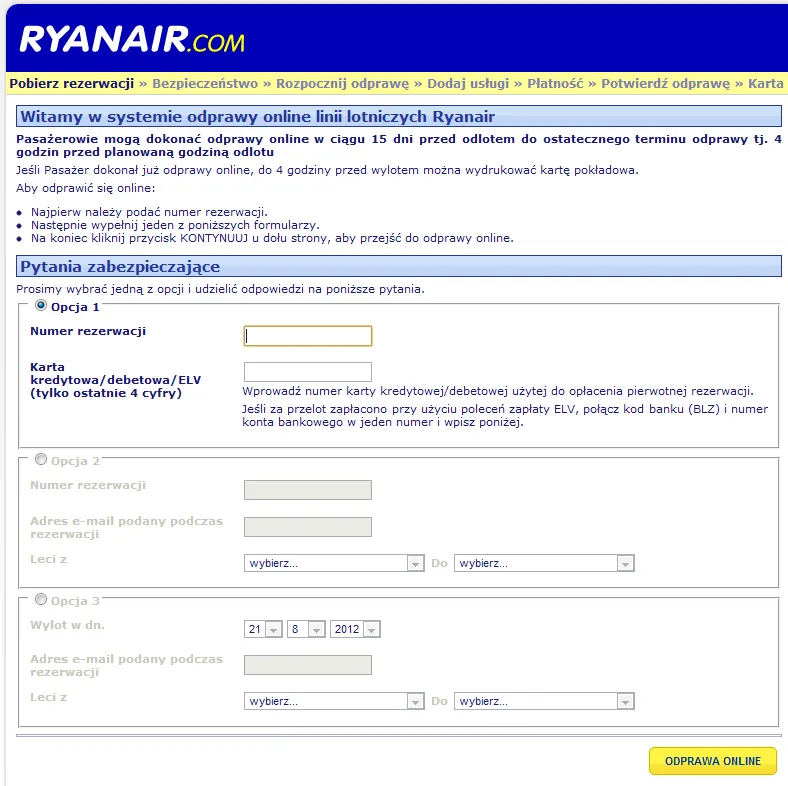Zdjęcie Jak zrobić odprawę w Ryanair bez stresu i problemów?