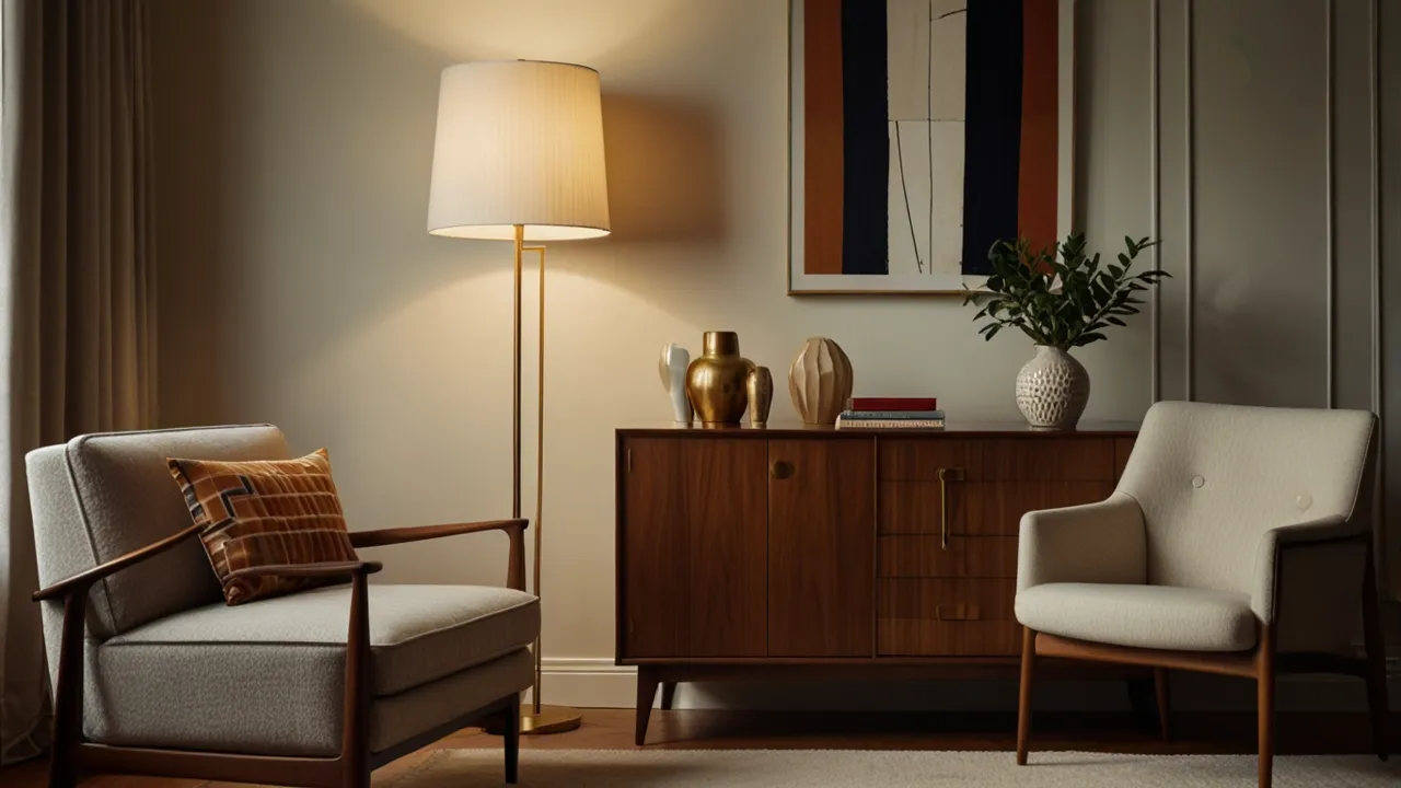 Zdjęcie Lampa mid century: Ikona stylu i funkcjonalności w Twoim domu
