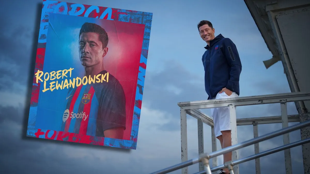 Zdjęcie Robert Lewandowski wciąż jest piłkarzem FC Barcelony - poznaj szczegóły kontraktu