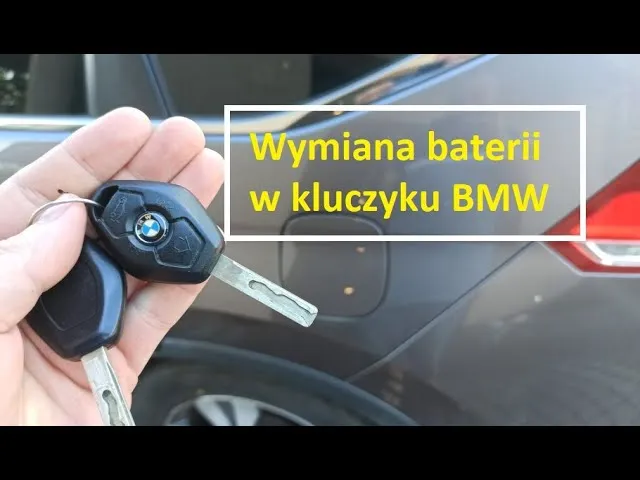 Zdjęcie Jak naładować kluczyk bmw e60 i uniknąć problemów z baterią