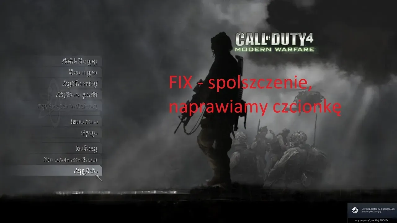 Zdjęcie Spolszczenie do Call of Duty 4 Modern Warfare – jak uniknąć problemów z instalacją