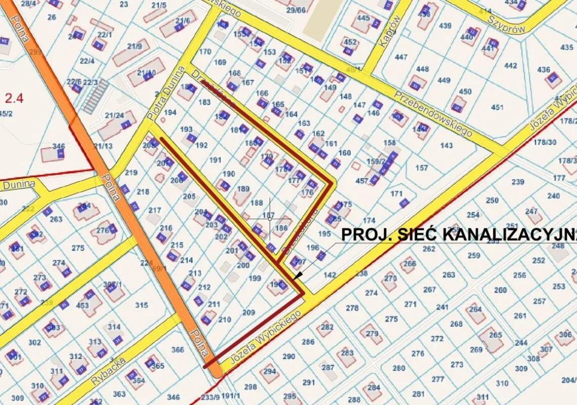 Zdjęcie Mapa Czarnego Młyna: poznaj ulice i lokalizację w gminie Puck