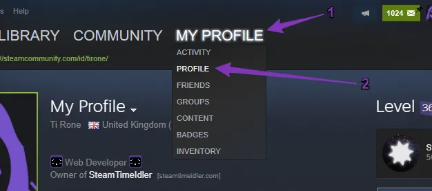 Zdjęcie Jak skopiować link do profilu Steam i błyskawicznie go udostępnić