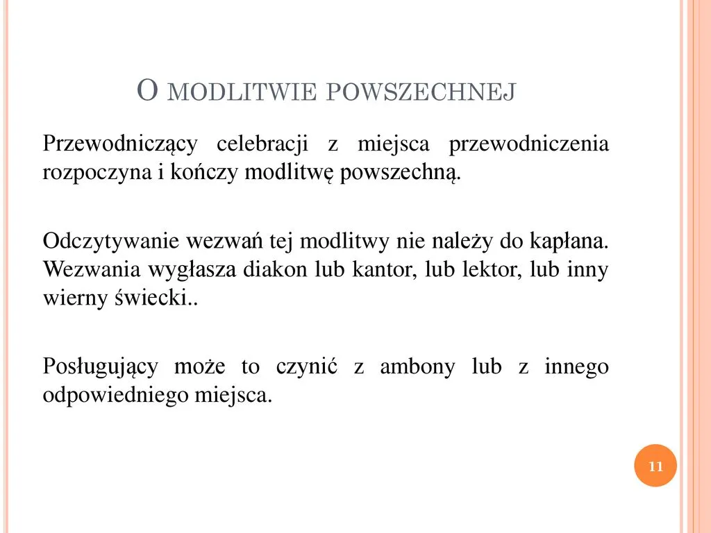 Zdjęcie Przykłady modlitwy powszechnej: Inspiracje dla każdego